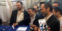 احمدی نژاد و بقایی رای دادند / بقایی به احمدی نژاد رای داد!