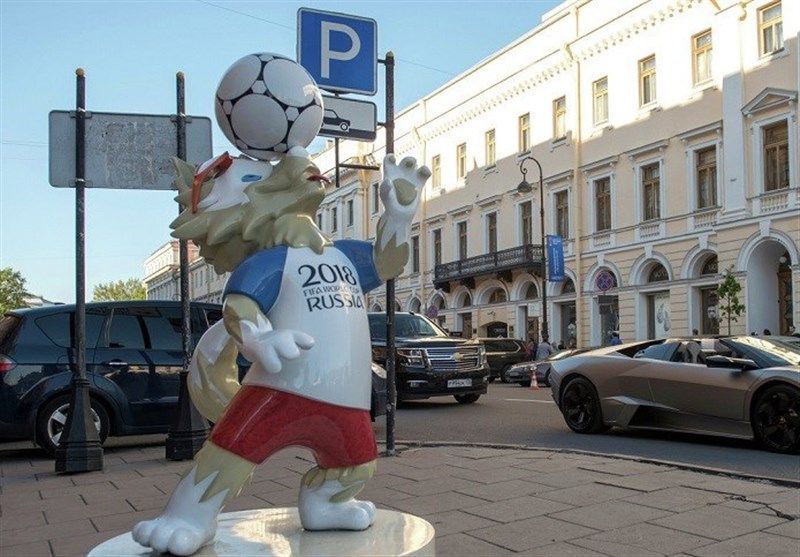 خلاقیت جالب یک میوه فروش لهستانی ازجام جهانی فوتبال +عکس