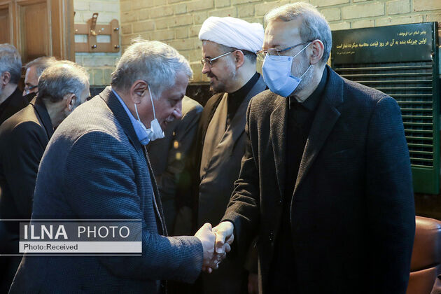 مراسم همسر شهید مطهری