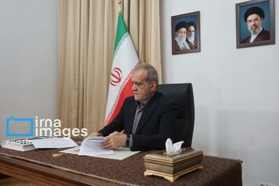 توئیت پزشکیان بعد از امضای رسمی تفاهم با آمریکا