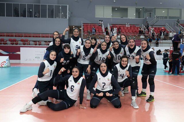 شب طلایی والیبال ایران در بحرین؛ دختران والیبال ایران هم قهرمان شدند