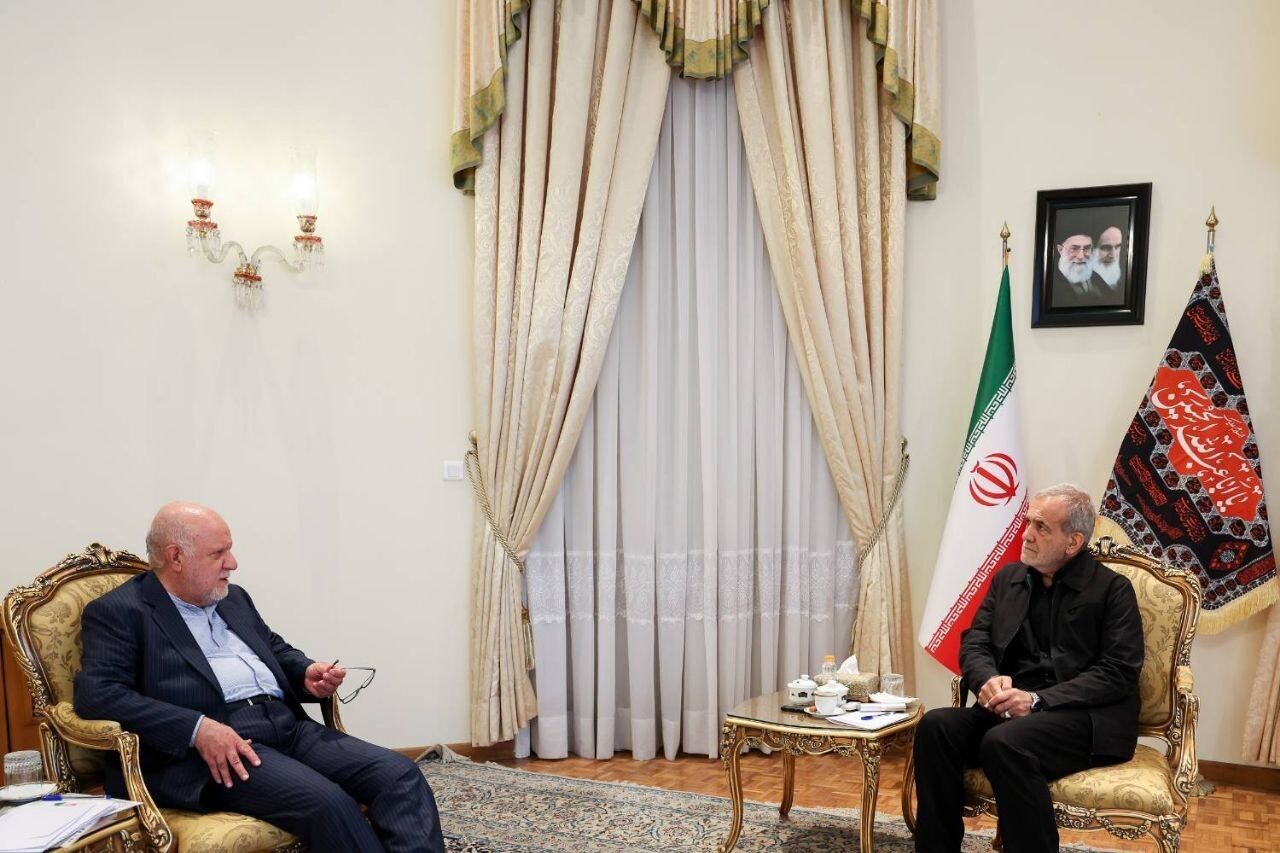 دیدار زنگنه با رئیس جمهور منتخب/ جمهوری اسلامی ایران ظرفیت‌های متنوع و متعددی دارد 