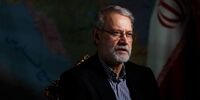 تصویری از علی لاریجانی در کنار فرزند شهید سیدحسن نصرالله در بیروت