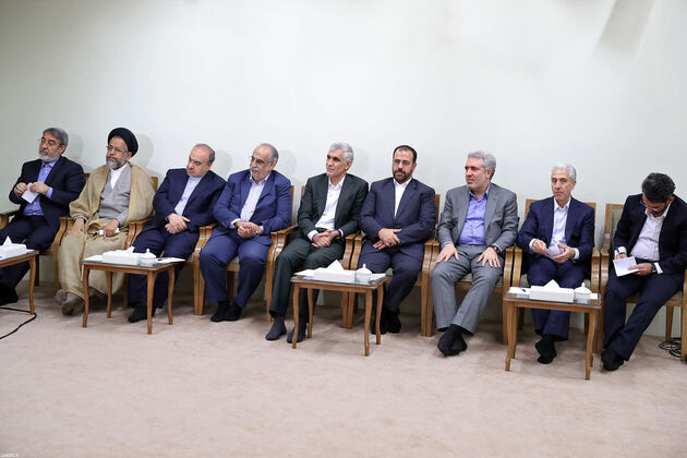 دیدار هیئت دولت با رهبری