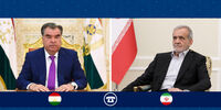 پزشکیان: قدردان موضع همدلانه و برادرانه دولت و ملت تاجیکستان هستیم/ امامعلی رحمان: توافق پایان جنگ موجب خرسندی ملت‌های منطقه شد
