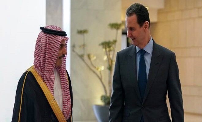 در دیدار وزیر خارجه عربستان با بشار اسد چه گذشت؟