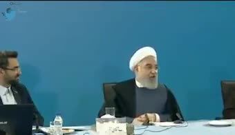 پاسخ جالب یکی از حضار به رئیس‌جمهور