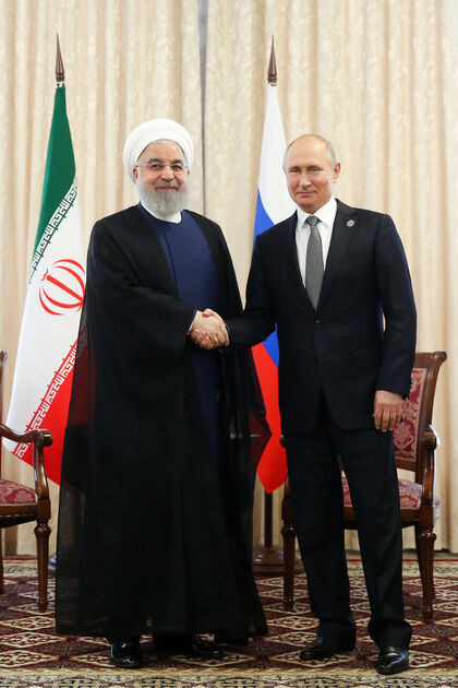 روحانی و پوتین
