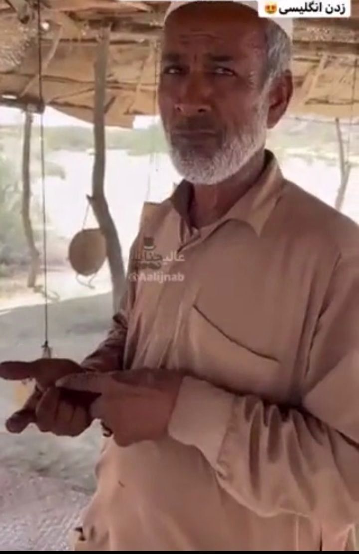 ویدئویی پربازدید از تسلط مرد دستفروش چابهاری به 15 زبان دنیا+ فیلم