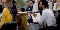 بنر تهدیدآمیز برای مجازات زنان بی‌حجاب + عکس