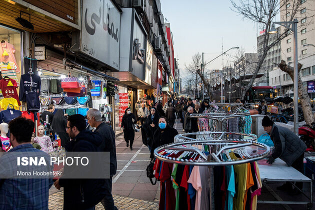 سایه سنگین کرونا بر خیابان‌های تهران | تصاویر 