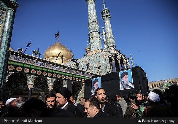 تشییع پیکر آیت الله موسوی اردبیلی