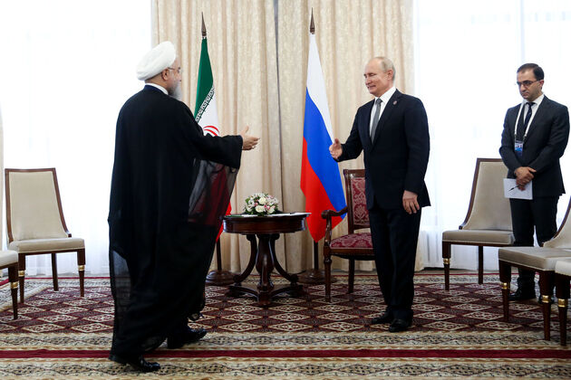 روحانی و پوتین