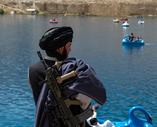 نقریح و خوش‌گذرانی نیروهای طالبان در پارک ملی+ تصاویر
