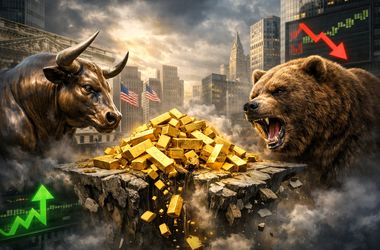 وال استریت در تردید | سرمایه‌گذاران خرد خوش‌بین به صعود طلا