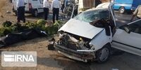 تصادف مرگبار پراید با کامیون / همه سرنشینان پراید فوت کردند