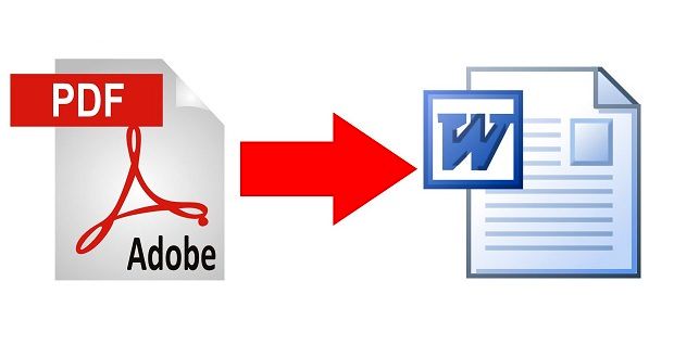 آمورش تبدیل پی دی اف به ورد