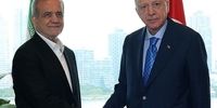 پزشکیان با اردوغان دیدار کرد + فیلم