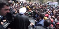 دو نگاه به اعتراض معدنکاران در حضور رئیس‌جمهوری