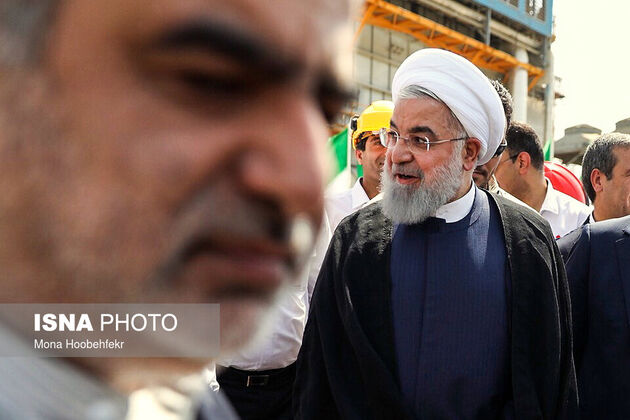 روحانی در عسلویه