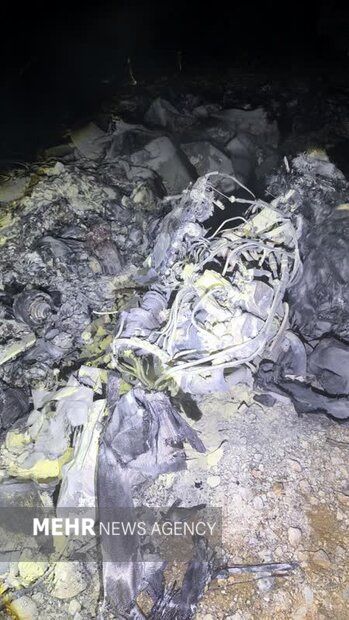 تصاویری از پهباد سرنگون شده رژیم صهیونسیتی توسط سپاه در خرم‌آباد 