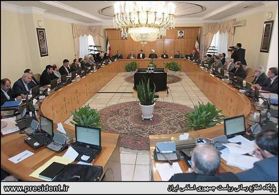 روحانی فهرست کابینه را به مجلس معرفی نکرد