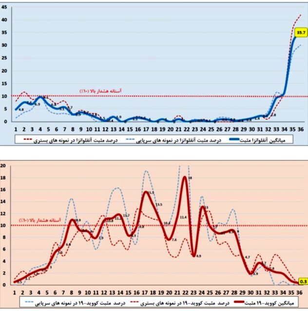 جولان آنفلوآنزا در کشور / وضعیت ابتلا در این 7 استان بدتر است 3