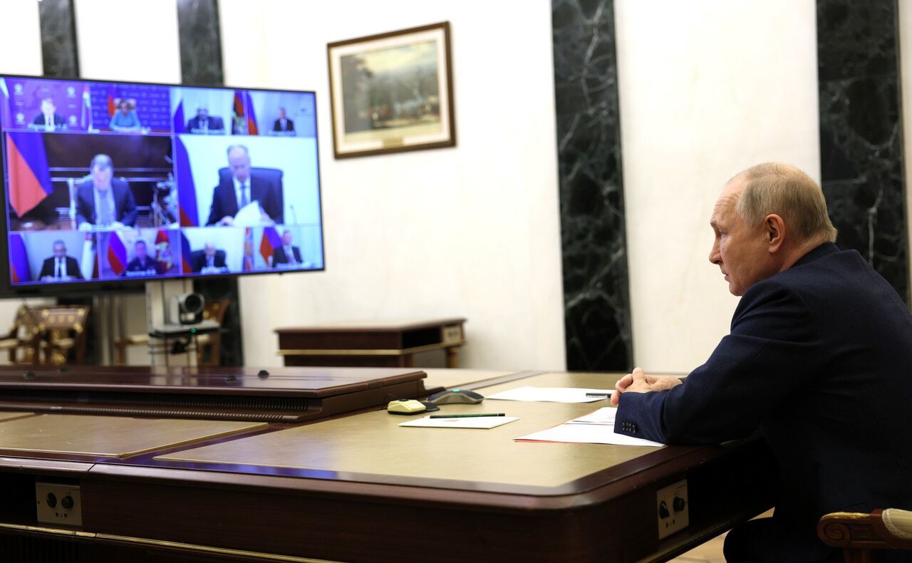 ماموریت جدید پوتین به شورای امنیت روسیه