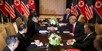 همرهان ترامپ در دیدار تاریخی با اون را ببینید +عکس