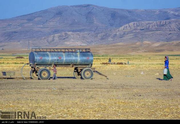 آب رسانی به عشایر «شهر آشخانه» خراسان شمالی
