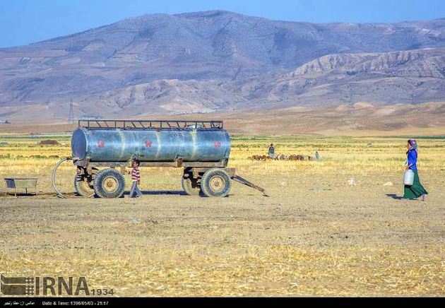 آب رسانی به عشایر «شهر آشخانه» خراسان شمالی