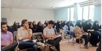 سقف دانشگاه بر سر دانشجویان رازی آوار شد/ چه بلایی سر دانشجویان آمد؟ + عکس