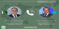 رایزنی گروسی با وزیر خارجه پاکستان/ تفاهم اسلام‌آباد بهترین راهکار برای کاهش تنش‌هاست