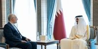 خداحافظی سفیر ایران با امیر قطر