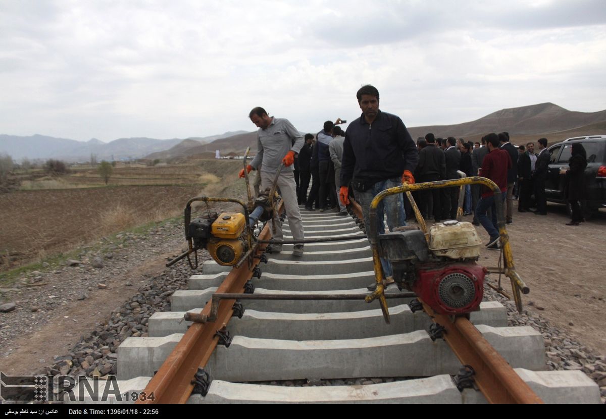 احداث 63 پل و تونل 2 کیلومتری برای پیوند ریلی ایران به اروپا