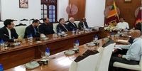 ظریف با رئیس جمهور سریلانکا دیدار و گفت‌وگو کرد