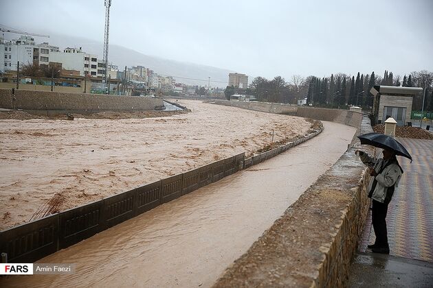 سیل در فارس و هرمزگان