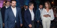 کنسرت همسر سارکوزی با حضور سعد حریری