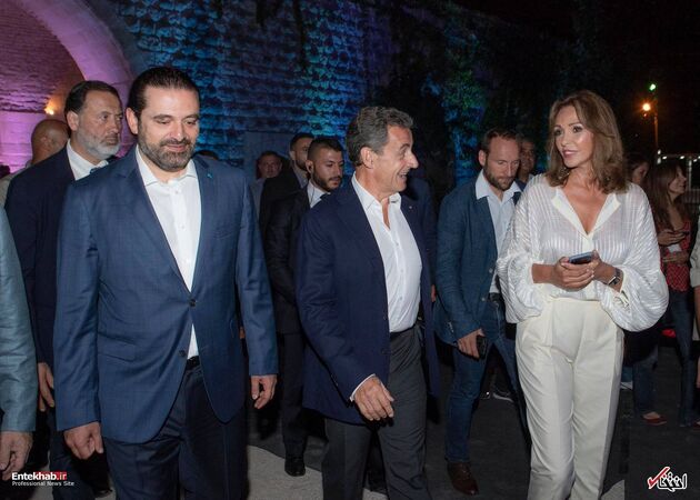 کنسرت همسر سارکوزی با حضور سعد حریری