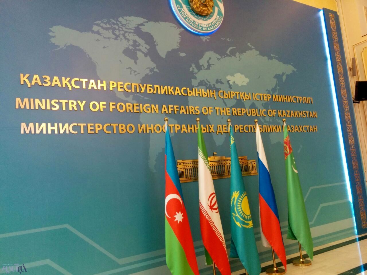 نشست وزیران امور خارجه کشورهای ساحلی خزر در مسکو 