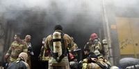 ​آتش‌نشانی که در خیابان بهار شهید شد+عکس