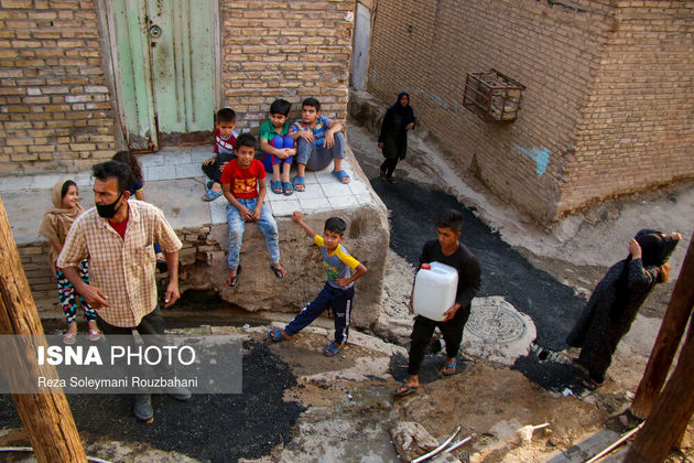 بی آبی فقر خوزستان اهواز