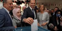 آغاز انتخابات پارلمانی در سوریه+عکس