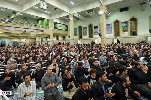 دومین روز مراسم سوگواری امام علی (ع) در حسینیه امام خمینی(ره)