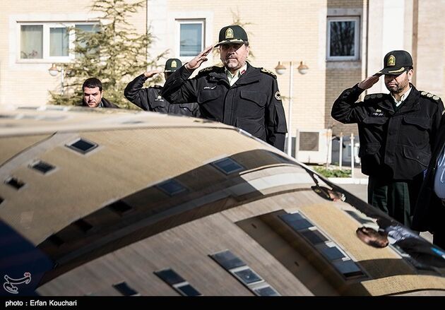 رونمایی از خودروهای سراتو پلیس پایتخت