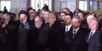 حضور پزشکیان و فرزند ارشد رهبر شهید در فرودگاه نجف +فیلم