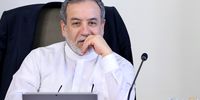 اشک‌های عراقچی بر تابوت سردار شهید سلامی + عکس