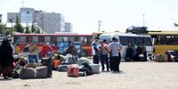 لحظه خروج اتباع افغان از مرز کشور + فیلم