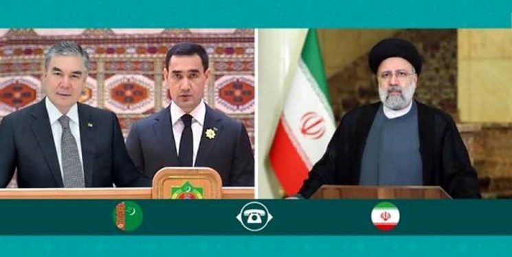 جزئیات تماس تلفنی روسای جمهور جدید و سابق ترکمنستان با رئیسی