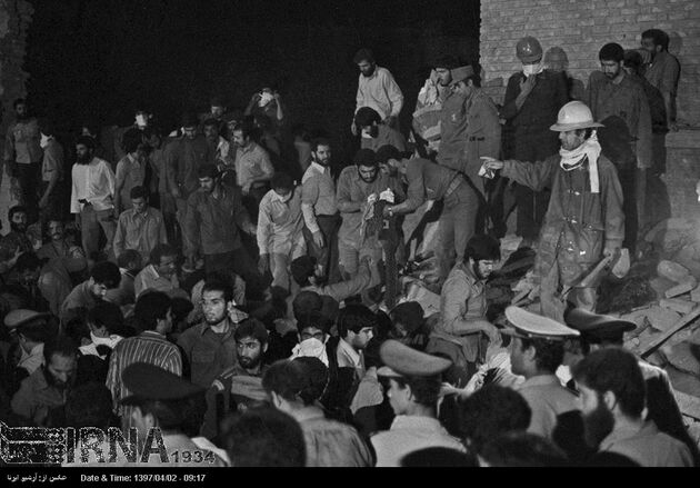 گزارش تصویری انفجار حزب جمهوری اسلامی در هفتم تیر 1360